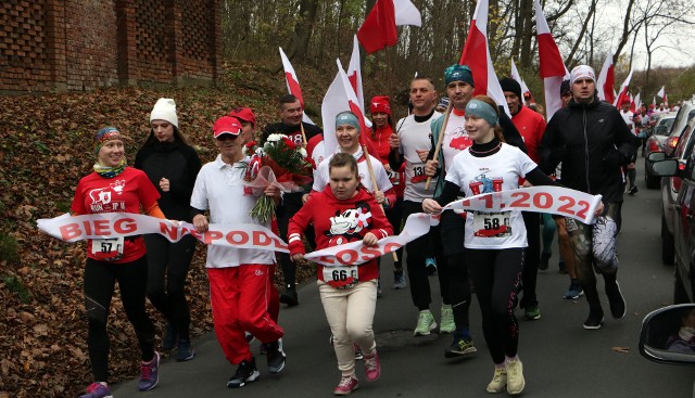 Bieg Niepodległości 11 listopada 2022 w Grudziądzu.