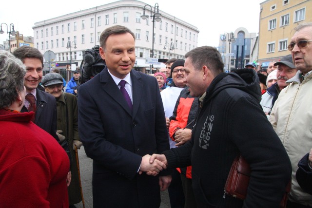 Andrzej Duda, kandydat PiS na prezydenta w Opolu.