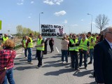 Zablokowane S8 z Warszawy do Białegostoku. Protest przedsiębiorców w Porosłach (zdjęcia)