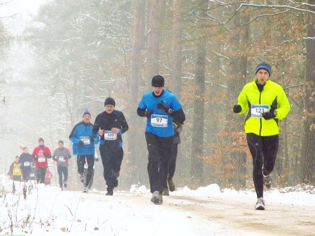 Zawodnicy zmagali się z trudną trasą, ale także ciężkimi warunkami atmosferycznymi