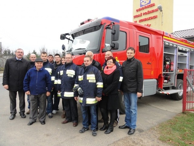 W gminie Rypin strażacy-ochotnicy mają nowy samochód