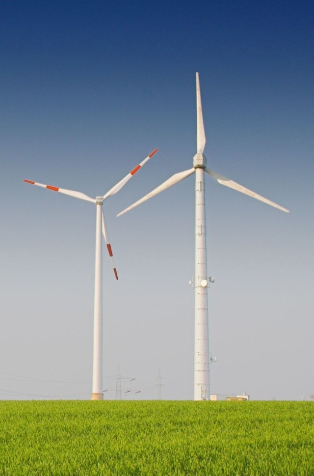 Tak wyglądają nowoczesne turbiny wiatrowe.