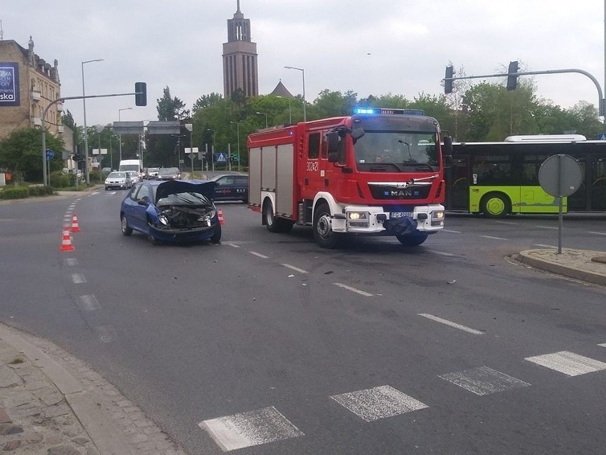 Do zderzenia doszło w czwartek, 2 maja, na skrzyżowaniu ulic...