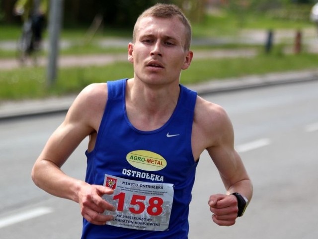 Przemysław Dąbrowski wygrał pierwszą edycję zawodów w Olszewo-Borkach.