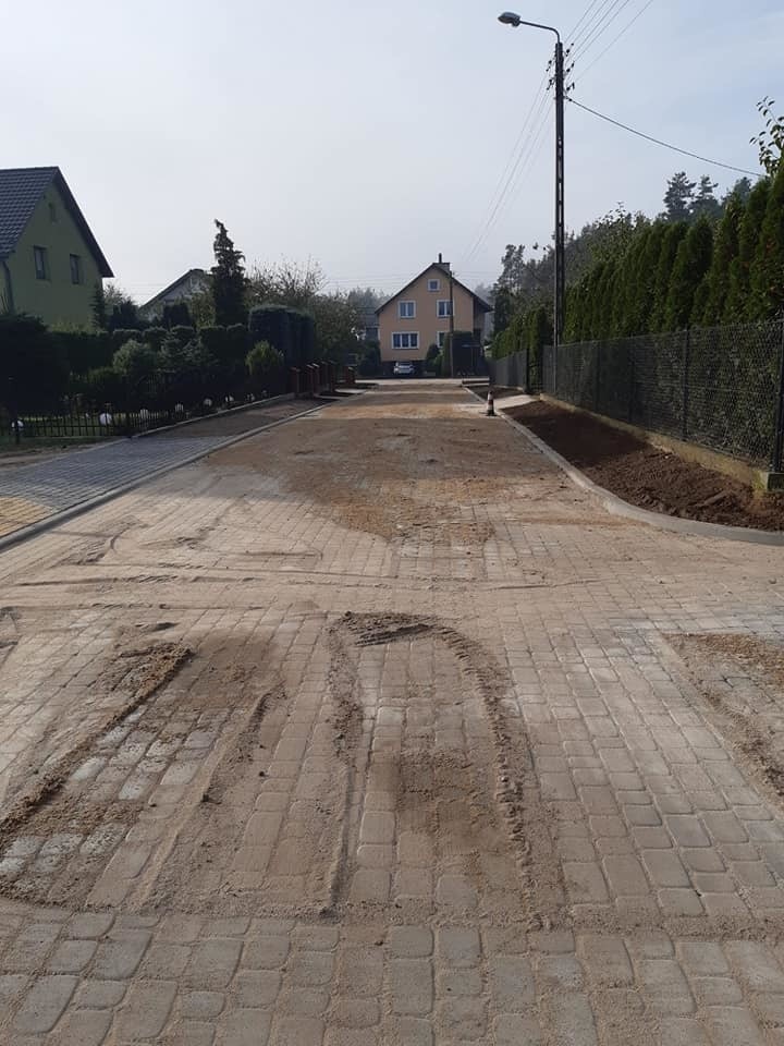 Przebudowy ulicy Słonecznej i Górnej w Lipnicy