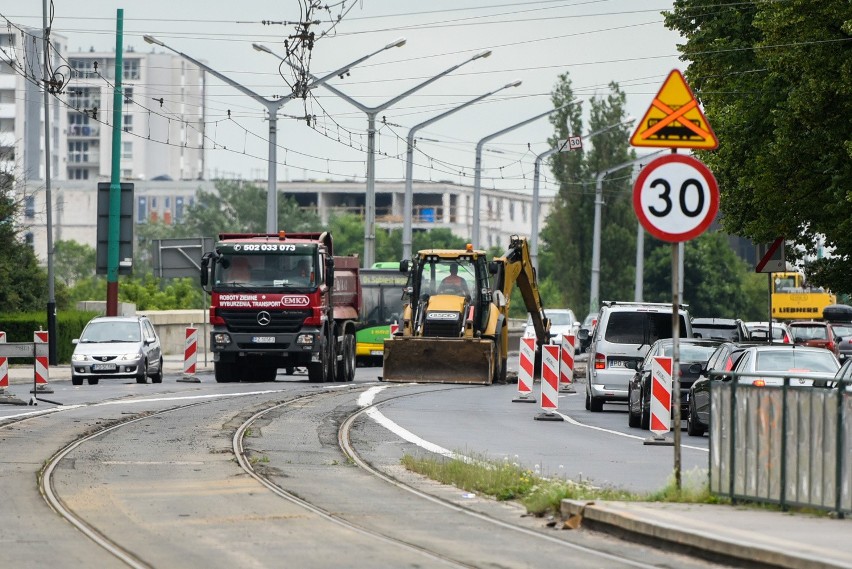 Remont Królowej Jadwigi w Poznaniu potrwa do końca wakacji