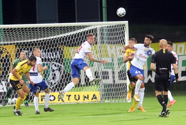 14.08.2021. GKS Katowice - Podbeskidzie 2:2.  Zobacz kolejne zdjęcia. Przesuwaj zdjęcia w prawo - naciśnij strzałkę lub przycisk NASTĘPNE