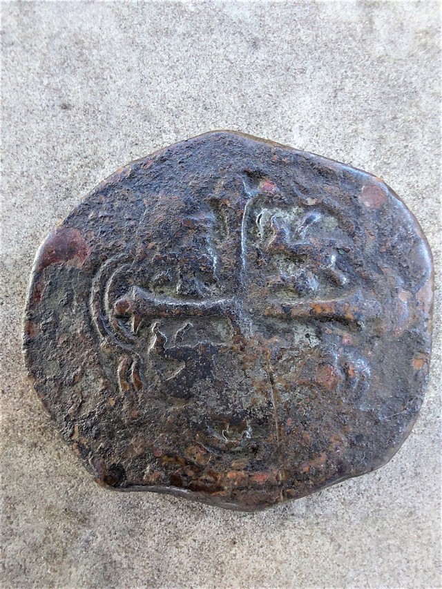 Moneta znaleziona w Gminie Hrubieszów
