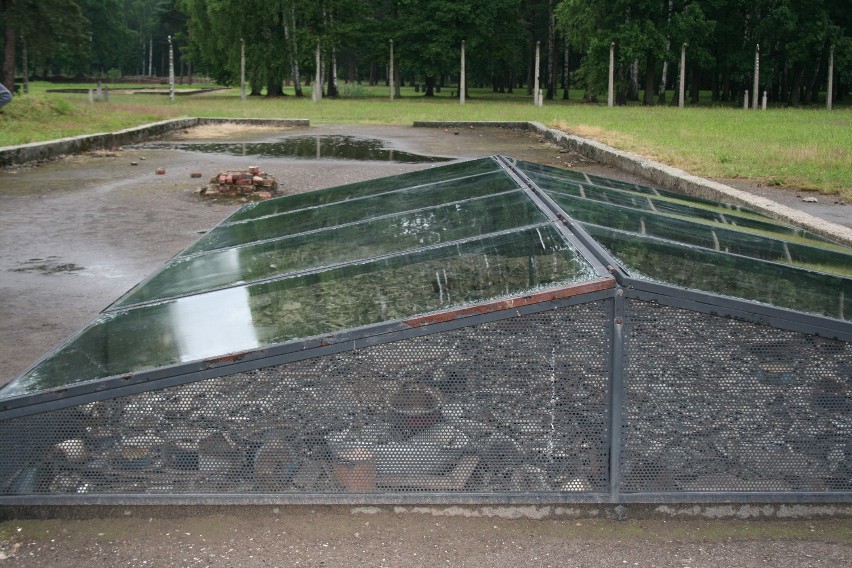 Muzeum Auschwitz-Birkenau. Teren Muzeum Brzezince, miejsce...
