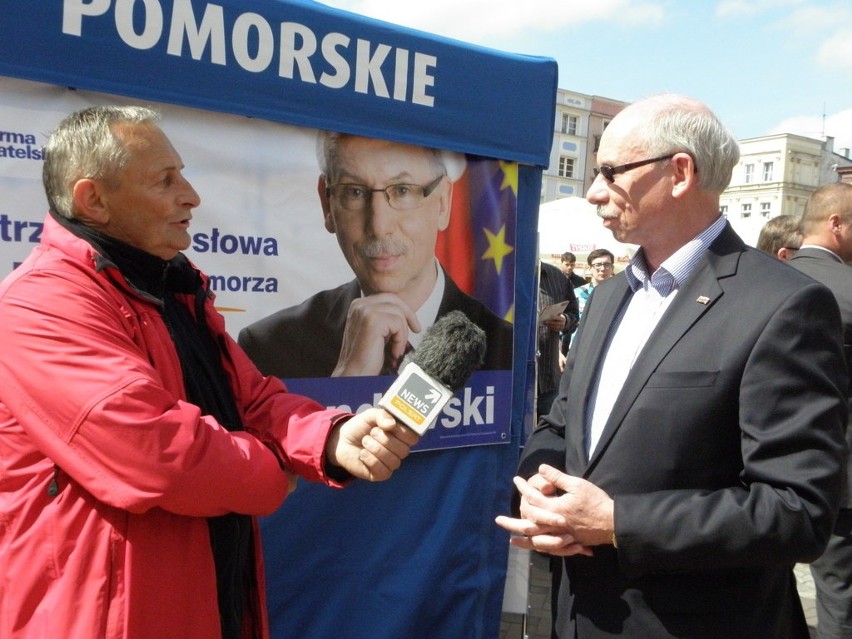 Gwiazda numer jeden - unijny komisarz Janusz Lewandowski