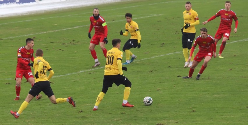 30.01.2021. Sparing: Zagłębie Sosnowiec - Widzew Łódź 1:0....