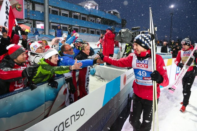 Kamil Stoch zdobył srebrny medal MŚ w konkursie na normalnej skoczni w Seefeld