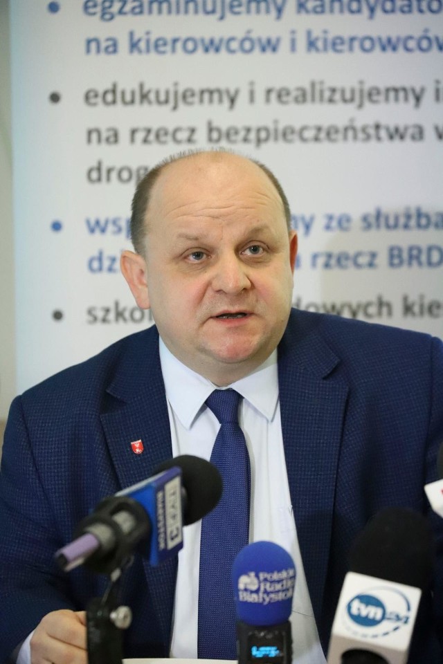 Przemysław Sarosiek, dyrektor WORD w Białymstoku