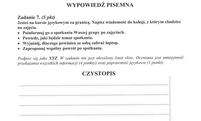 Matura 2014 angielski podstawowy i rozszerzony (ODPOWIEDZI,...