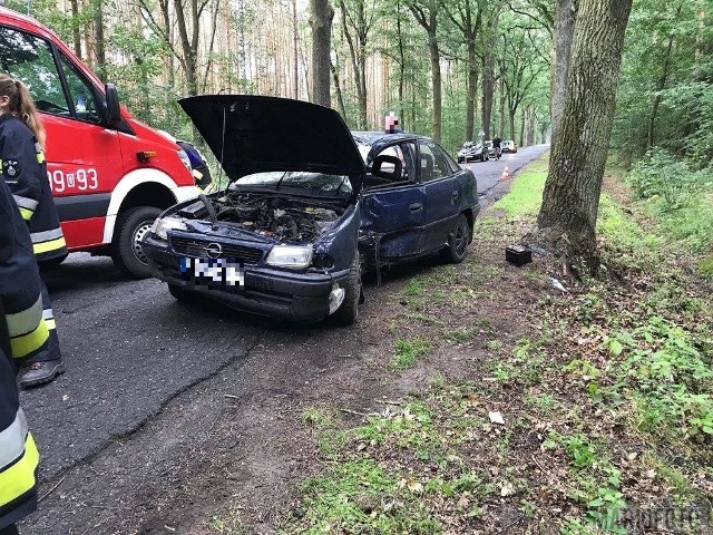 Według wstępnych ustaleń policjantów, 18-letnia mieszkanka Opola, z nieustalonych na razie przyczyn straciła panowanie nad oplem astrą, zjechała na pobocze i uderzyła w drzewo. Z obrażeniami została zabrana do szpitala. Do wypadku doszło około godz. 17.15 na ul. Brynickiej w Opolu Czarnowąsach.