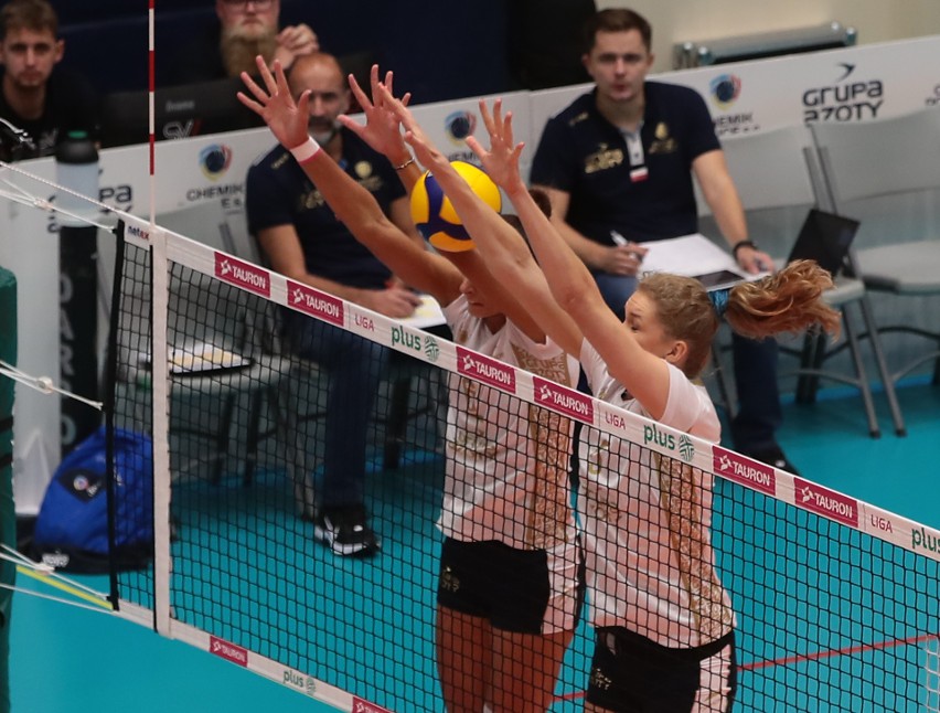 Chemik Police - BKS Bostik Bielsko-Biała 3:0. Mistrz Polski już jest liderem. ZDJĘCIA