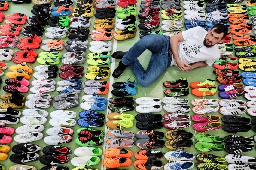 Maciej Zakrzewski w swojej kolekcji ma około 260 par butów...