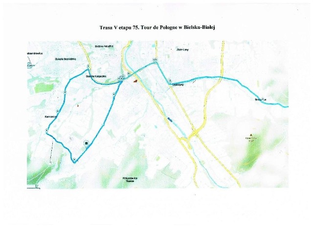 Kolarze miną linię mety na ul. Armii Krajowej na wysokości ZIAD-u. Tego dnia, w środę 8 sierpnia, utrudnienia będą dotyczyły ulic Górskiej, Żywieckiej, gen. Bora-Komorowskiego, a. gen. Andersa, al. Armii Krajowej, Karbowej, Kolistej oraz Gościnnej. Organizatorzy nie ukrywają, że tego dnia trzeba liczyć się z czasowym, a nawet całkowitym zamknięciem tych ulic. Peleton kolarski spodziewany w Bielsku-Białej jest ok. 15.50. Cały etap ma zakończyć się ok. 16.40.