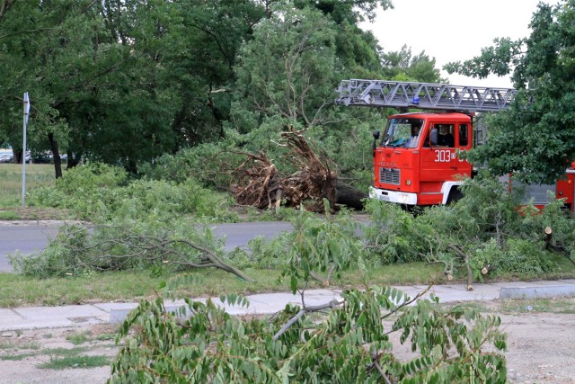 Skutkiem zmian klimatycznych są m.in. silne burze, które nawiedzają nasz region