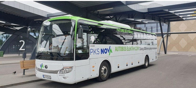 PKS Nova. Firma testuje autobusy elektryczne z Suwałk do Białegostoku oraz z Suwałk przez Wigry do Sejn (zdjęcia)