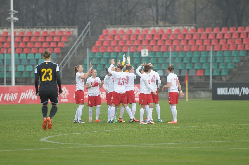 Polska - Belgia w piłce nożnej kobiet