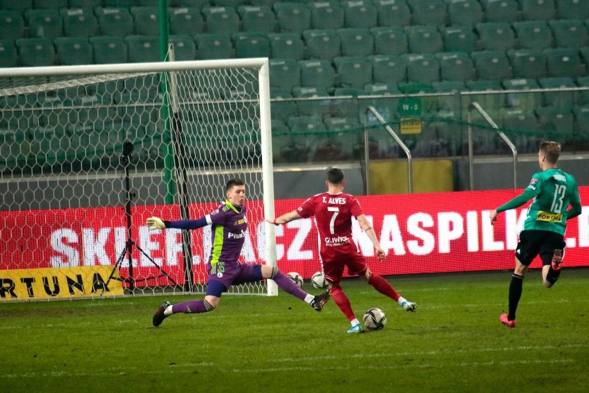 03.03.2021. Legia Warszawa - Piast Gliwice 1:2 (mecz 1/4...