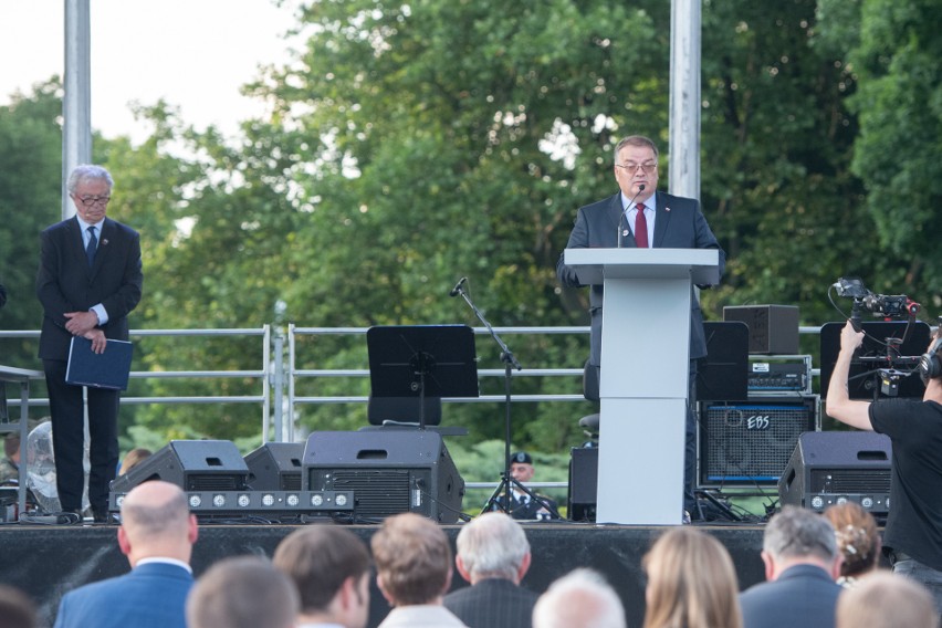 Na placu Adama Mickiewicza odbyły się główne obchody 65....