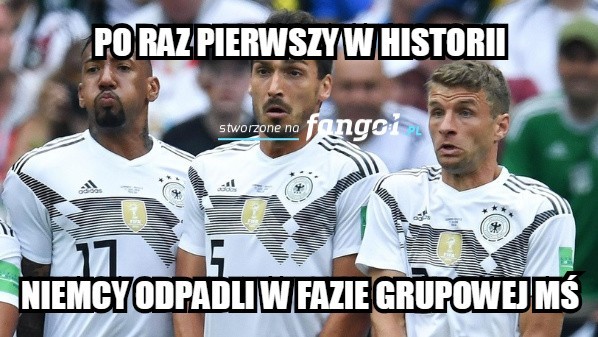 Mecz Korea Południowa - Niemcy zakończył się wynikiem 2:0....