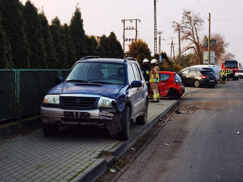 Doszło do wypadku na ulicy Walki Młodych w Gołańczy....