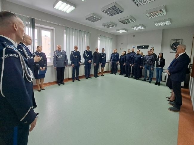 Nowy komendant Komisariatu Policji w Warce. Jarosław Janczewski zastąpił odchodzącego na emeryturę Janusza Bogdańskiego