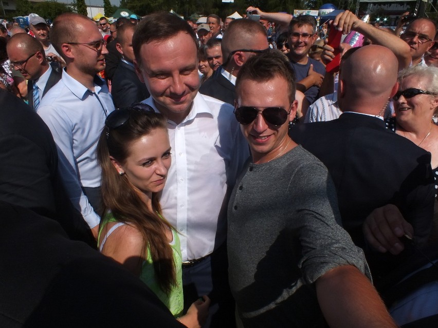 Prezydent Andrzej Duda w Janowie Lubelskim (ZDJĘCIA)