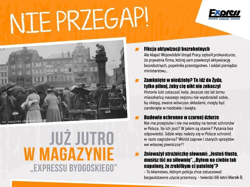 Co w nowym "Magazynie". Sprawdź w piątkowym wydaniu "Expressu Bydgoskiego"