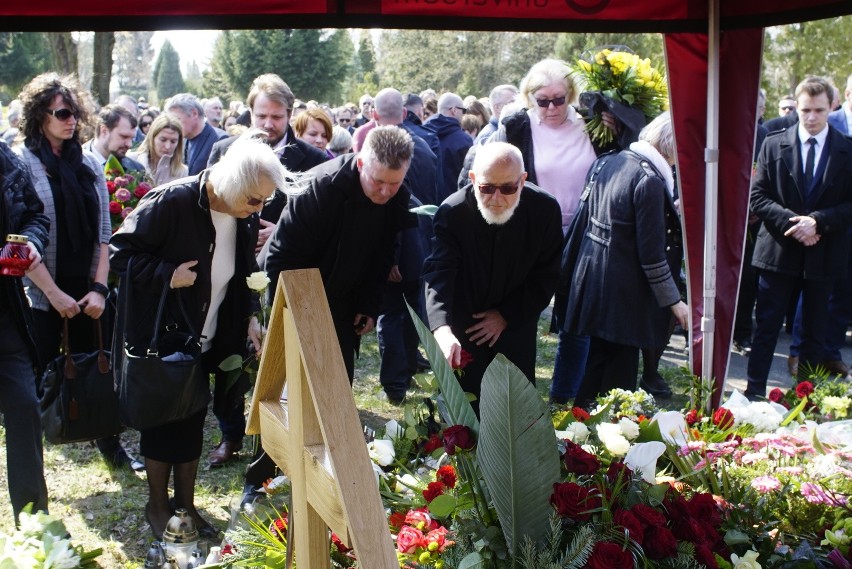 Pogrzeb Roberta Mirzyńskiego na cmentarzu Junikowskim.