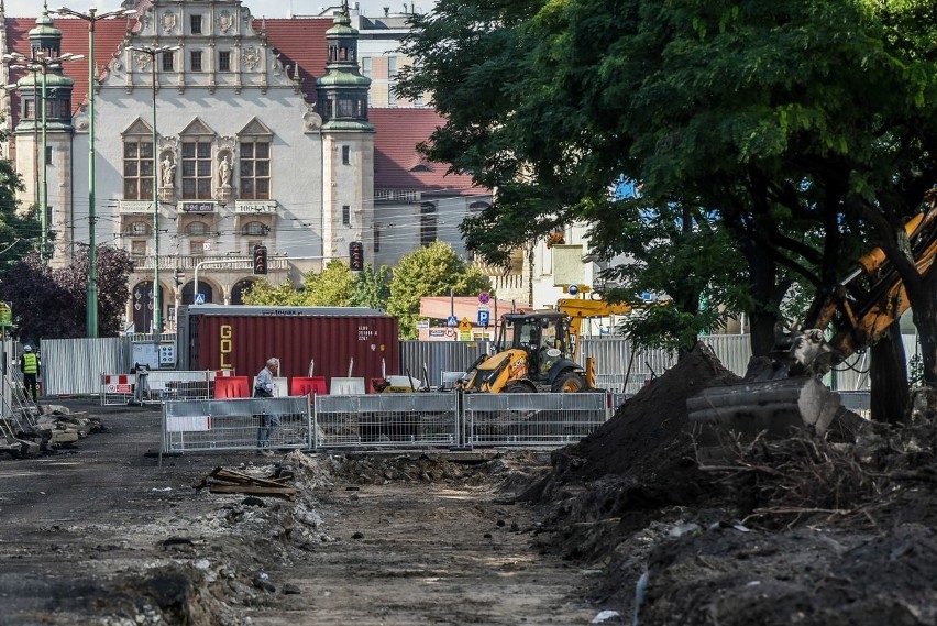 Remont na Świętym Marcinie