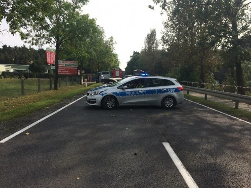 Wypadek koło Żychlina - cztery osoby ranne, w tym małe dziecko [ZDJĘCIA]
