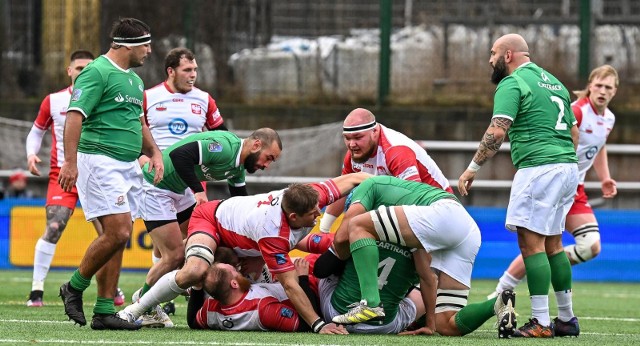 Polscy rugbiści niestety wyraźnie ulegli dziś Portugalii na Narodowym Stadionie Rugby w Gdyni.