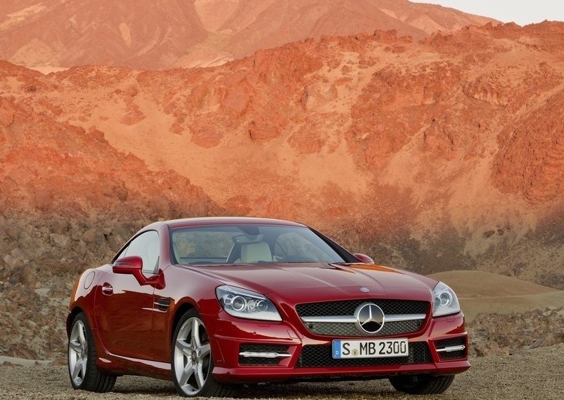 Mercedes SLK- 3 miejsce samochód sportowy, Fot: Mercedes