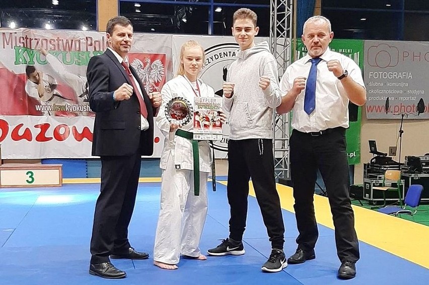 Ostrowski Klub Karate Kyokushinkai. Udane starty i medale karateków z Ostrowi – na Mistrzostwach Polski i zawodach w Białymstoku, 9.11.2020