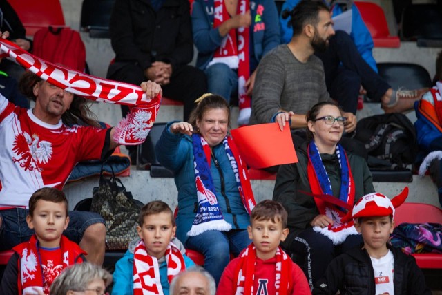 17.09.2021, Kraków: kibice na ćwierćfinałowym meczu ME w amp futbolu Polska - Francja