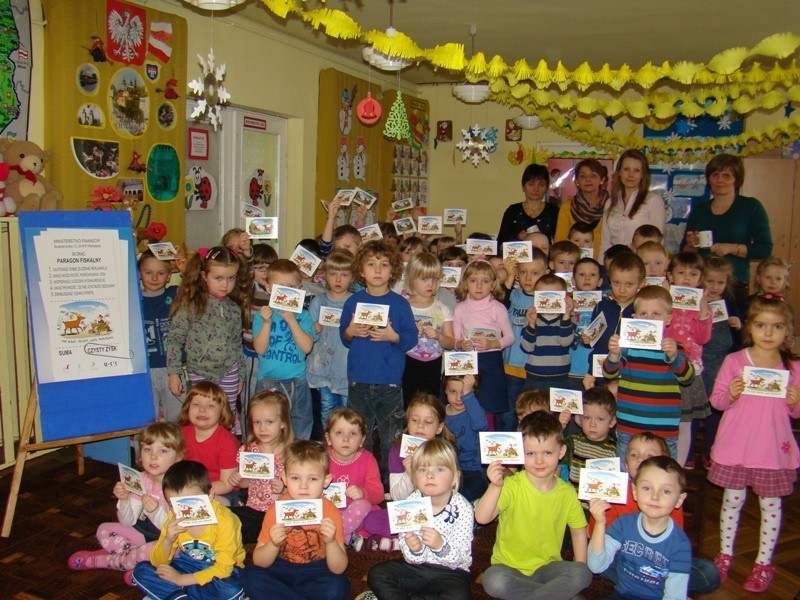 Akcja Weź paragon w Przedszkolu Publicznym w Opatowie...