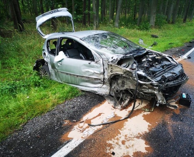 Na drodze wojewódzkiej nr 307 pomiędzy miejscowościami Porażyn i Porażyn Tartak niedaleko Opalenicy w czwartek doszło do zderzenia samochodu dostawczego z osobówką. W wypadku zostały ranne trzy osoby. Zobacz więcej zdjęć ----->