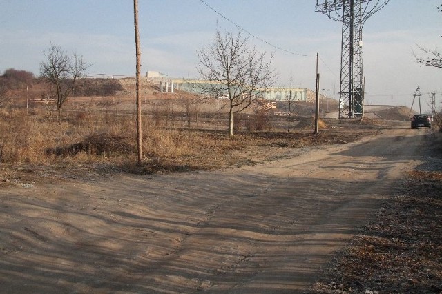 Tak wygląda ulica Daleszycka prowadząca do Centrum Geoedukacji w Kielcach.