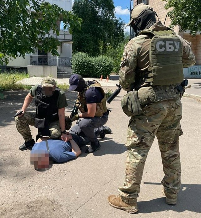 SBU łapie kolejnych kolaborantów i rosyjskich agentów na terenie Ukrainy.
