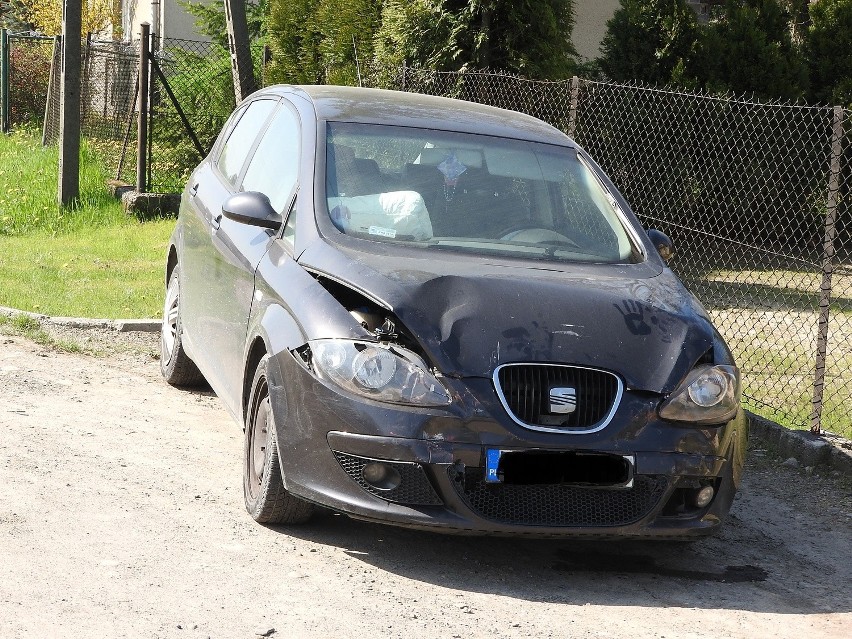 Wypadek trzech samochodów na drodze Wieprz - Andrychów
