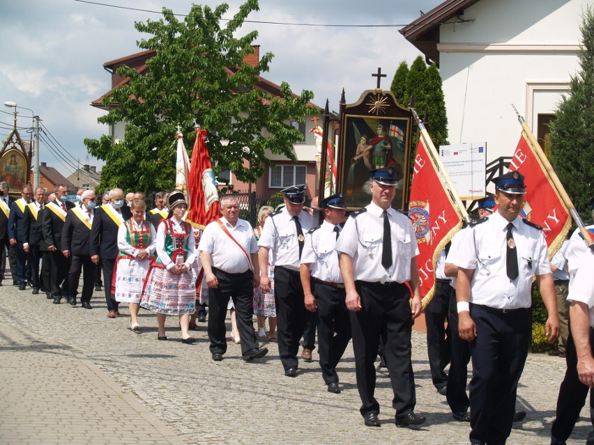 Procesja Bożego Ciała w Myszyńcu, 11.06.2020