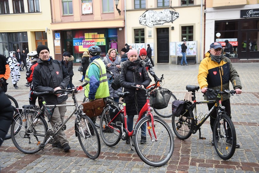 W niedzielę w Toruniu zorganizowano Orkiestrową Rowerową...