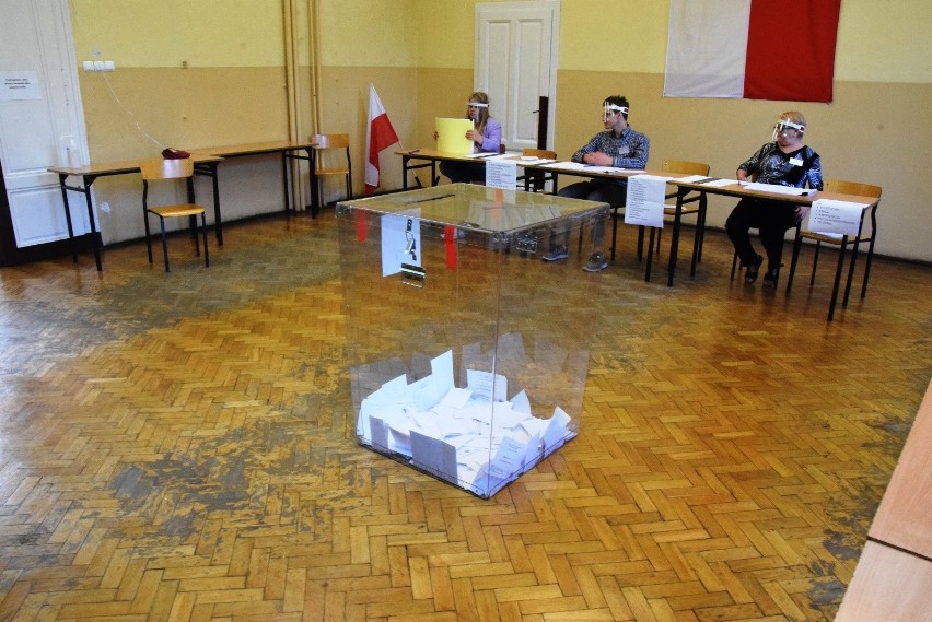 Wybory prezydenckie 2020, II tura, w Bielsku-Białej....
