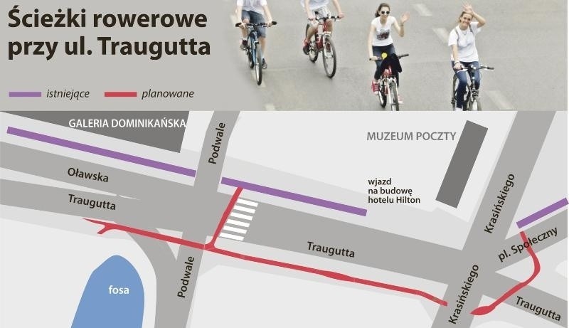 Wrocław: Wystartowały nowe inwestycje rowerowe (ZDJĘCIA)