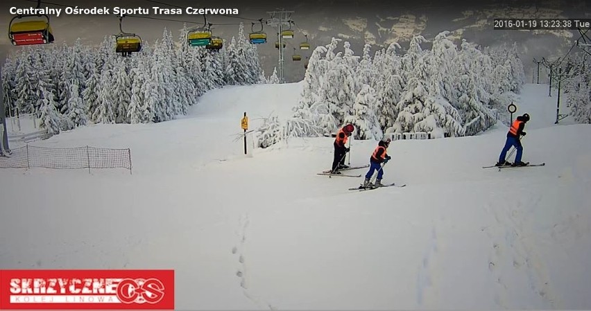 Beskidy: mróz, śnieg - warunki idealne dla narciarzy