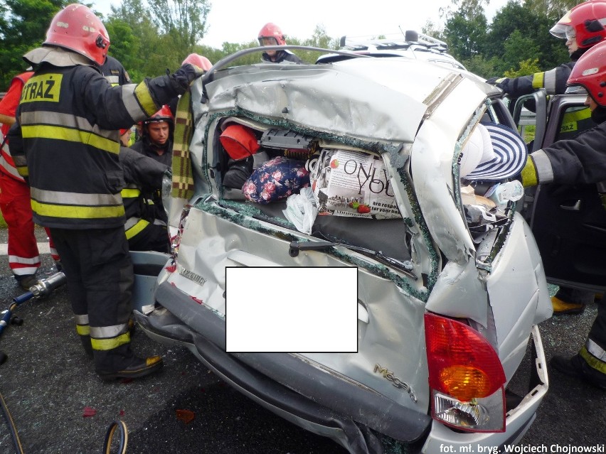 Zablokowana autostrada A4 i zjazd z S1 po wypadku